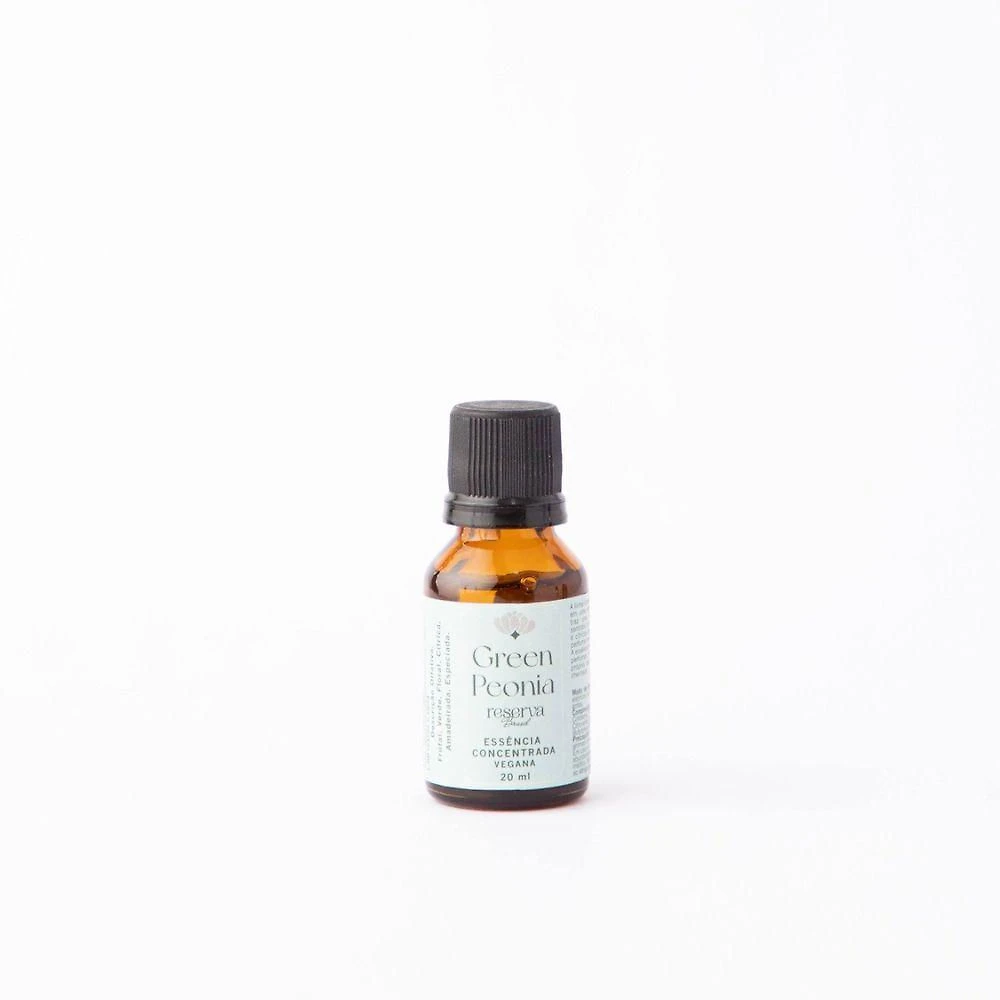 Essência Concentrada Vegana Green Peonia 20ml