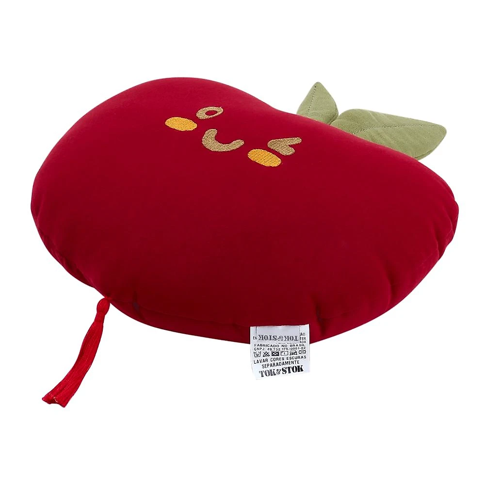 Almofada 35 cm x 31 cm da hortinha maÇa verde