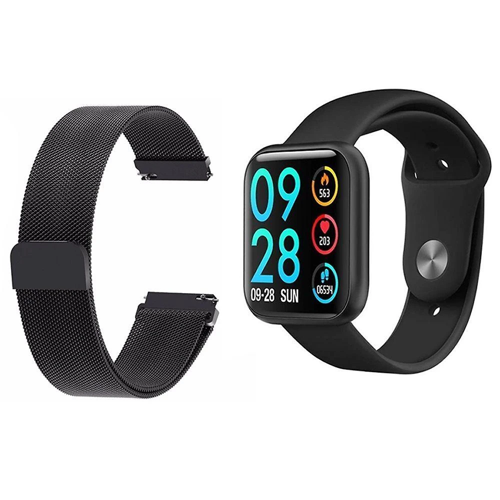 4 Relógios Smartwatch P80-conecta No Celular + 02 Pulseiras