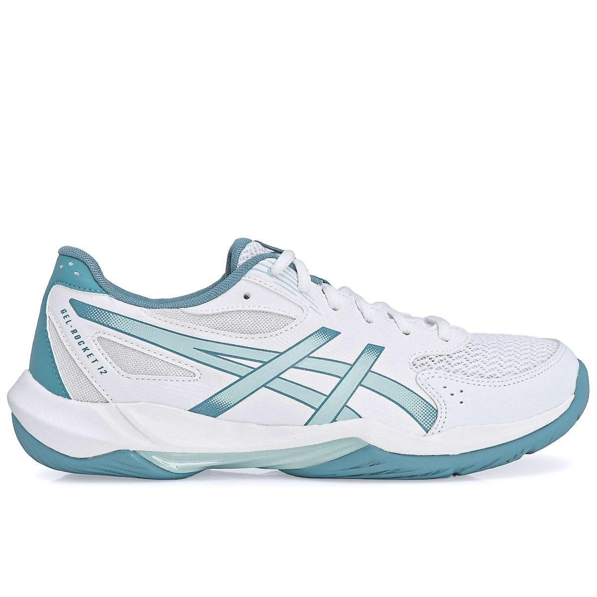 Tênis Asics Gel Rocket 12 Masculino Branco+Azul - 39 | Shopping do
