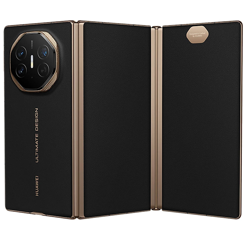 【yumotocpa】HUAWEI Mate XT 黑色 Global Smartphone Huawei Mate XT Preto, com Tela Tripla, 4G, 16GB RAM