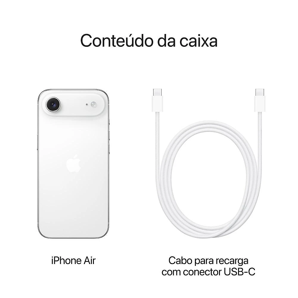 Apple iPhone Air 1TB Branco-nuvem
