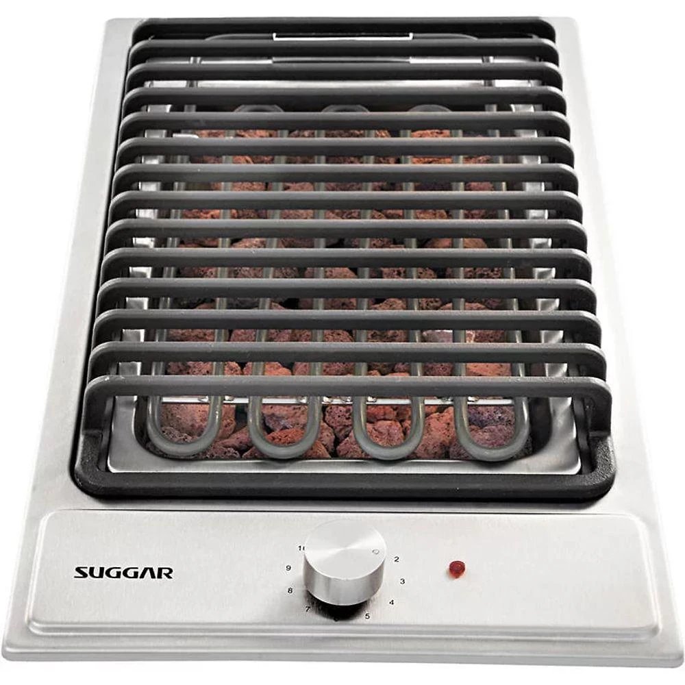 Cooktop Suggar Barbecue Ferro Fundido Inox 220v Ck0002ix