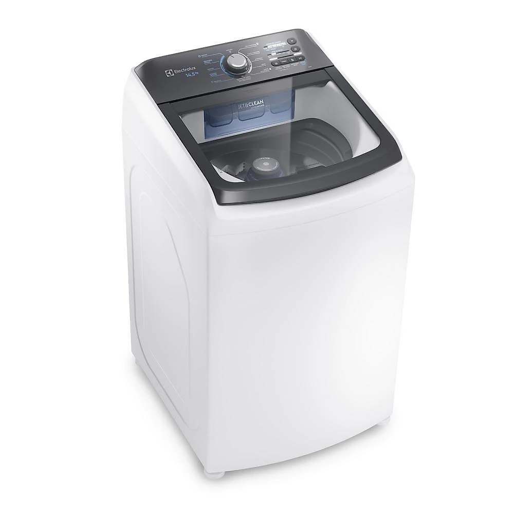 Máquina de Lavar Electrolux LEE15 14,5kg Automática com Cesto Inox Branca 220V