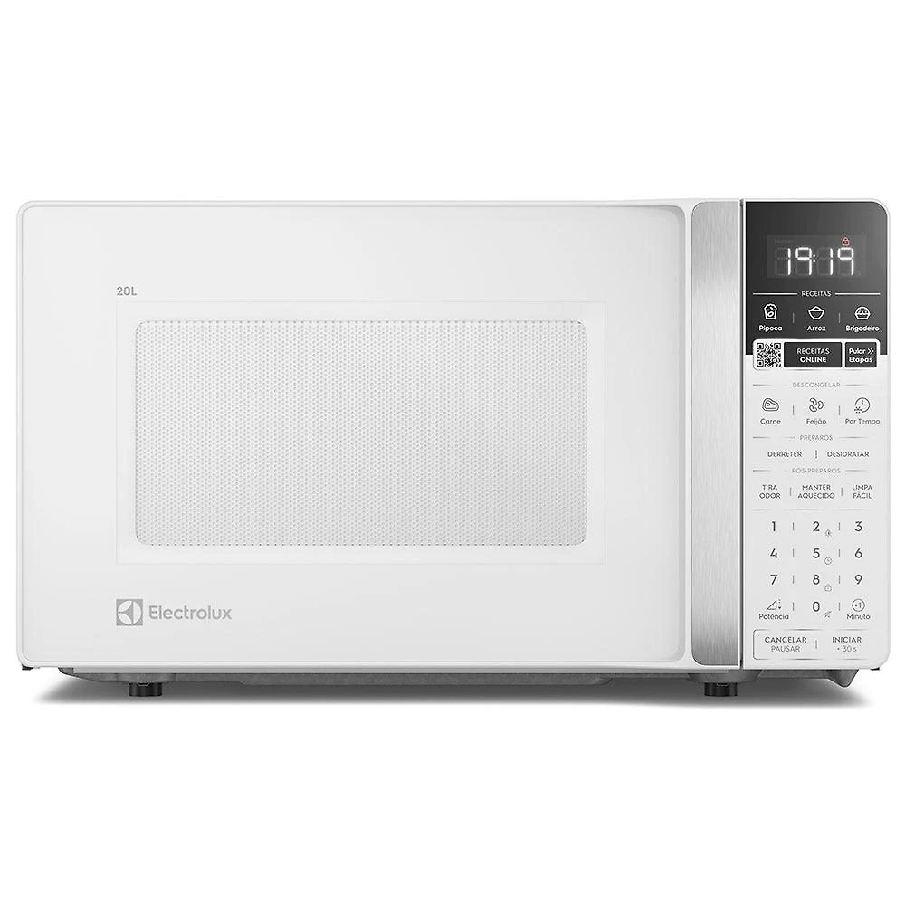Micro-ondas Electrolux 20 Litros ME20B Branco, 110 Volts