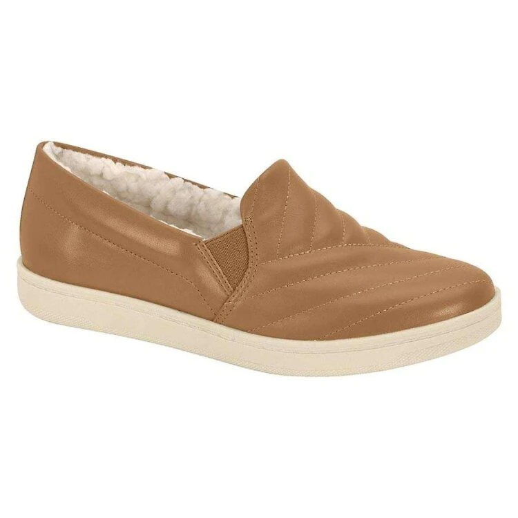 Sapato Modare Casual De Uso Comum Fem - Camelbco - CAMEL/BCO