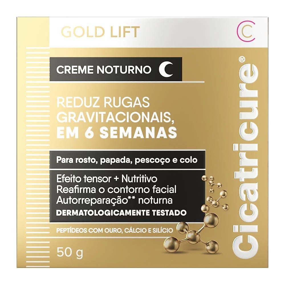 Cicatricure creme gold lift noturno 50g