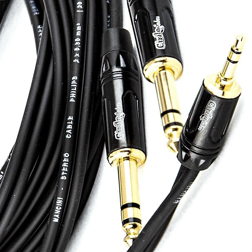 Cabo Adaptador P2 Para 2 P10 Estéreo - 30 Cm