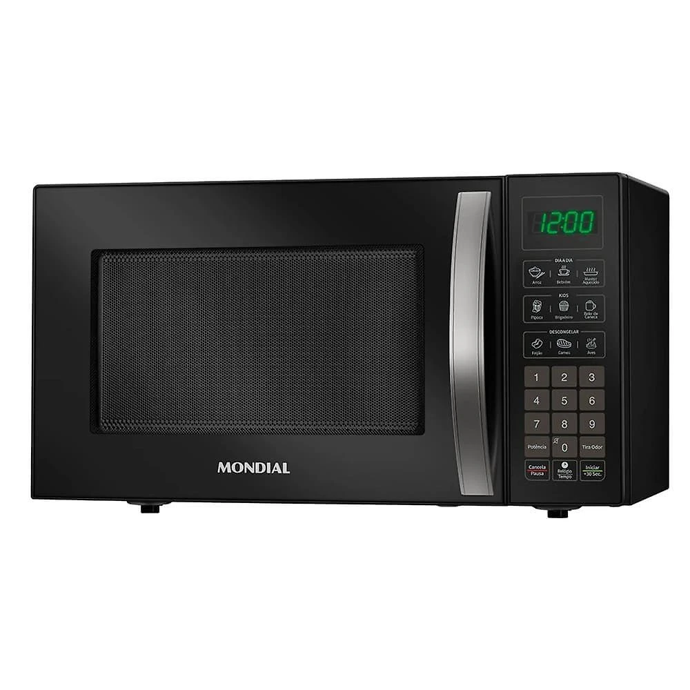 Micro-ondas de Bancada Mondial MO-02-34-W 34L 1400W Preto 110V