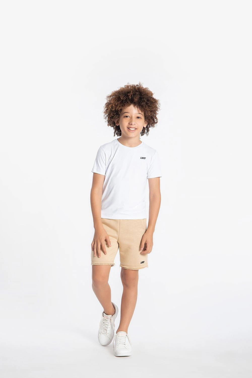 Bermuda Joy Essential Kids - Bege - LIVE!