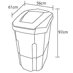 Tanquinho de Roupas Semiautomático 20,1Kg Colormaq LCS20 com 6 Programas de Lavagem e Reúso de Água - Prata 110V