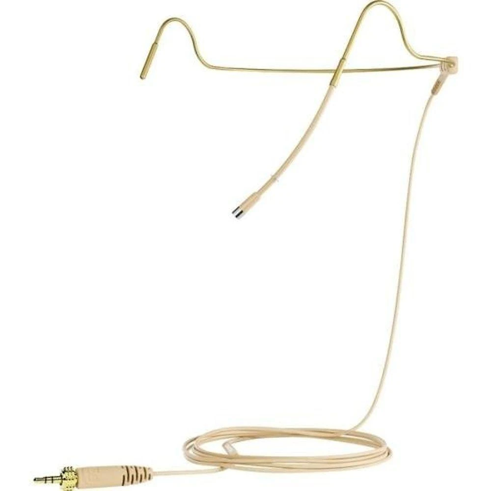Microfone Headset Condensador HS2 Capsula Onidirecional MKE 2 Bege Sennheiser