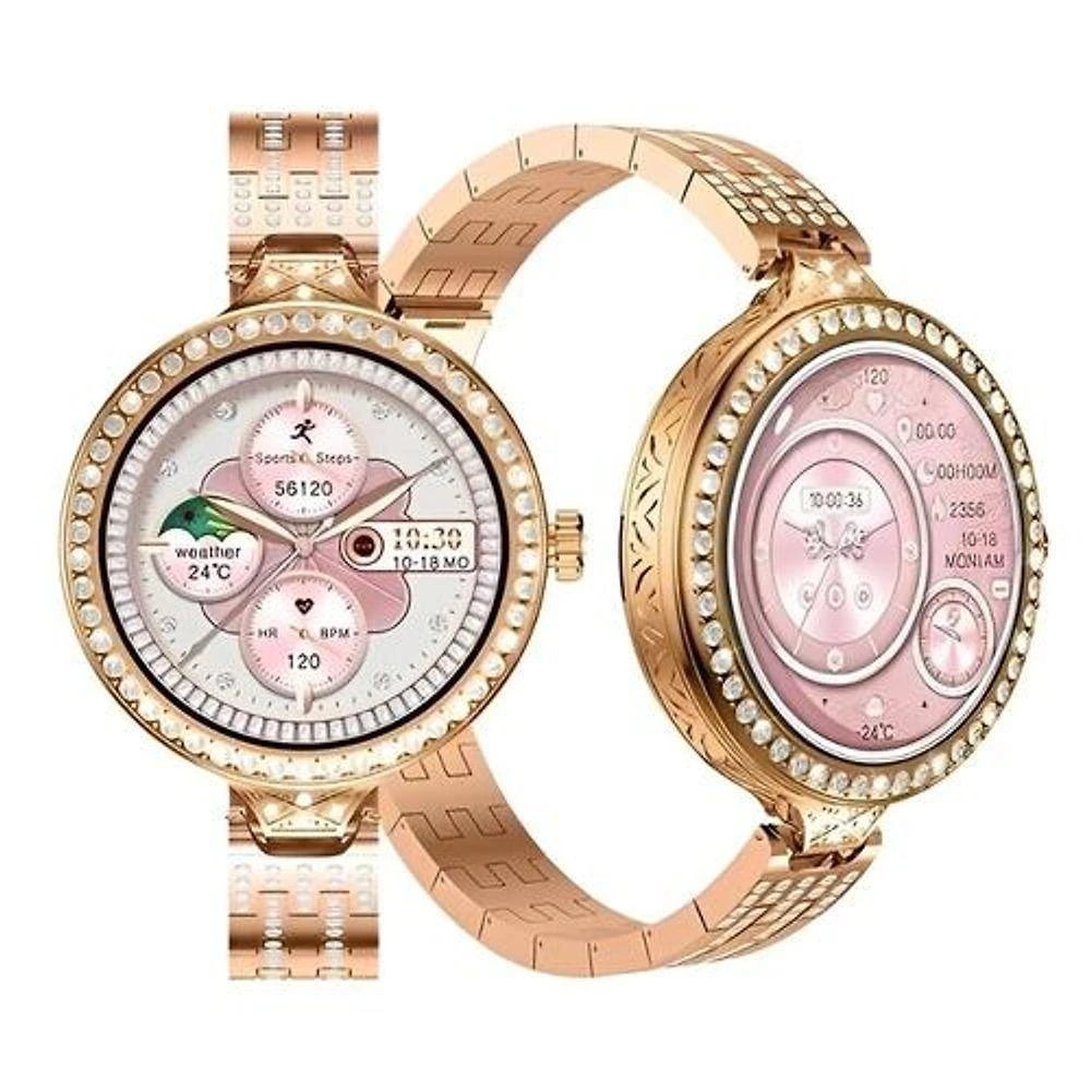 Smartwatch HW16 Mini Fashion 1.32" Frequência Cardíaca e Oxigênio 200mAh