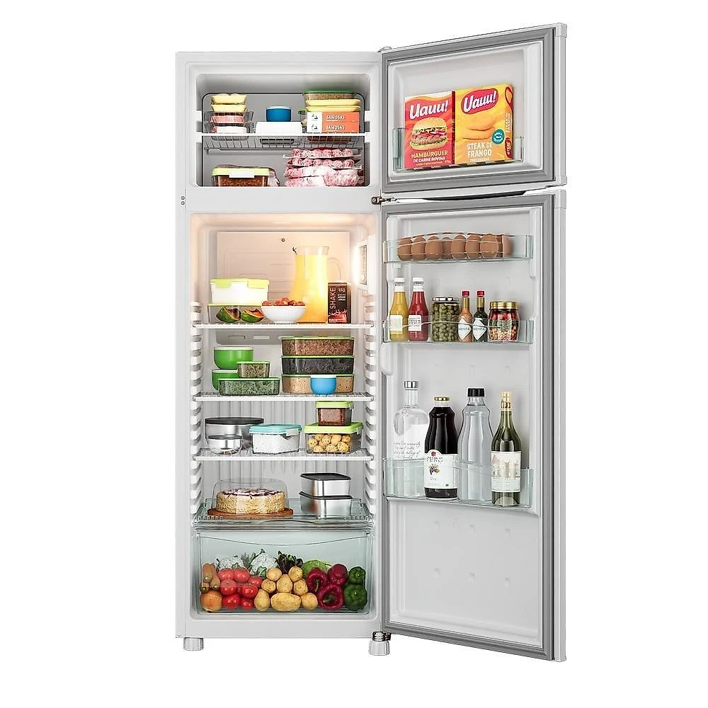 Geladeira Consul Duplex Cycle Defrost Convencional 332L CRD37MB Branco 220V
