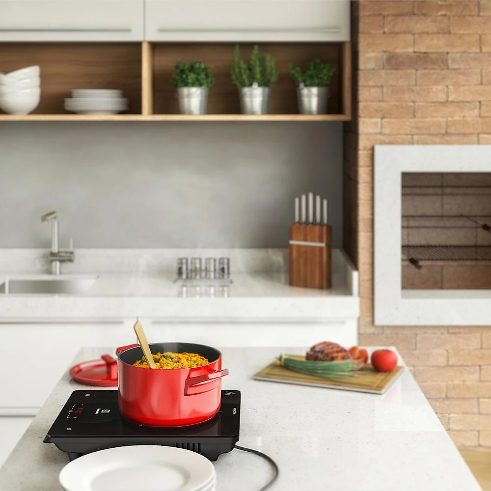 Cooktop de Indução Electrolux 1 boca Portátil Preto IE3TP 127V