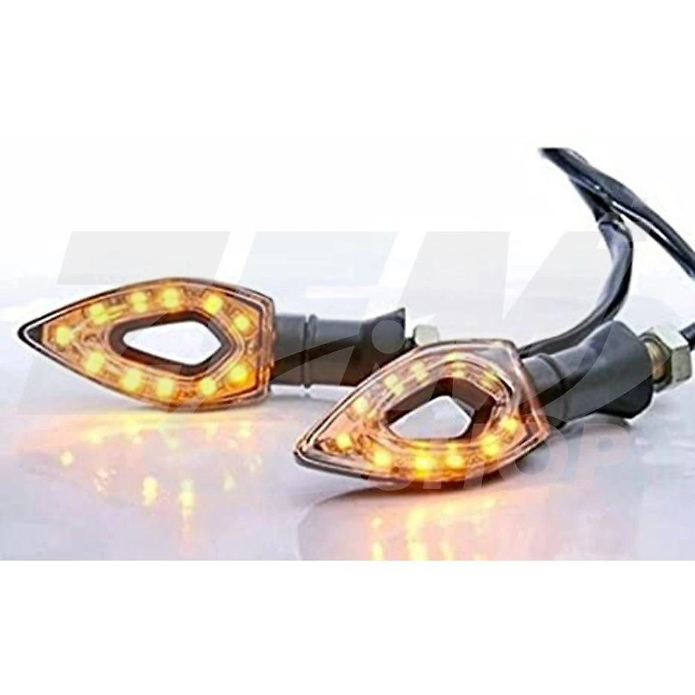 Par De Seta Pisca Pisca Led Moto Motorcicleta Universal