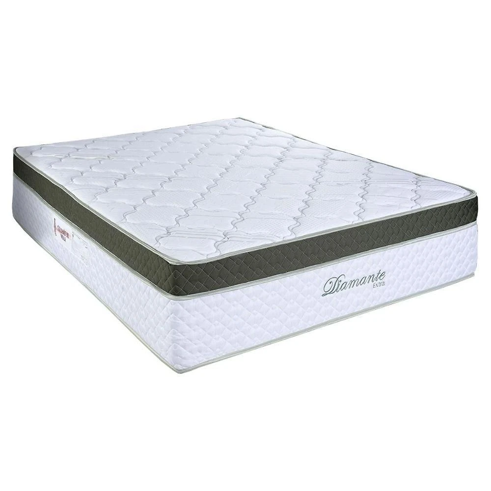 Colchão King Molas Masterpocket Ensacadas Diamante Extra White (193x203x36) - Paropas