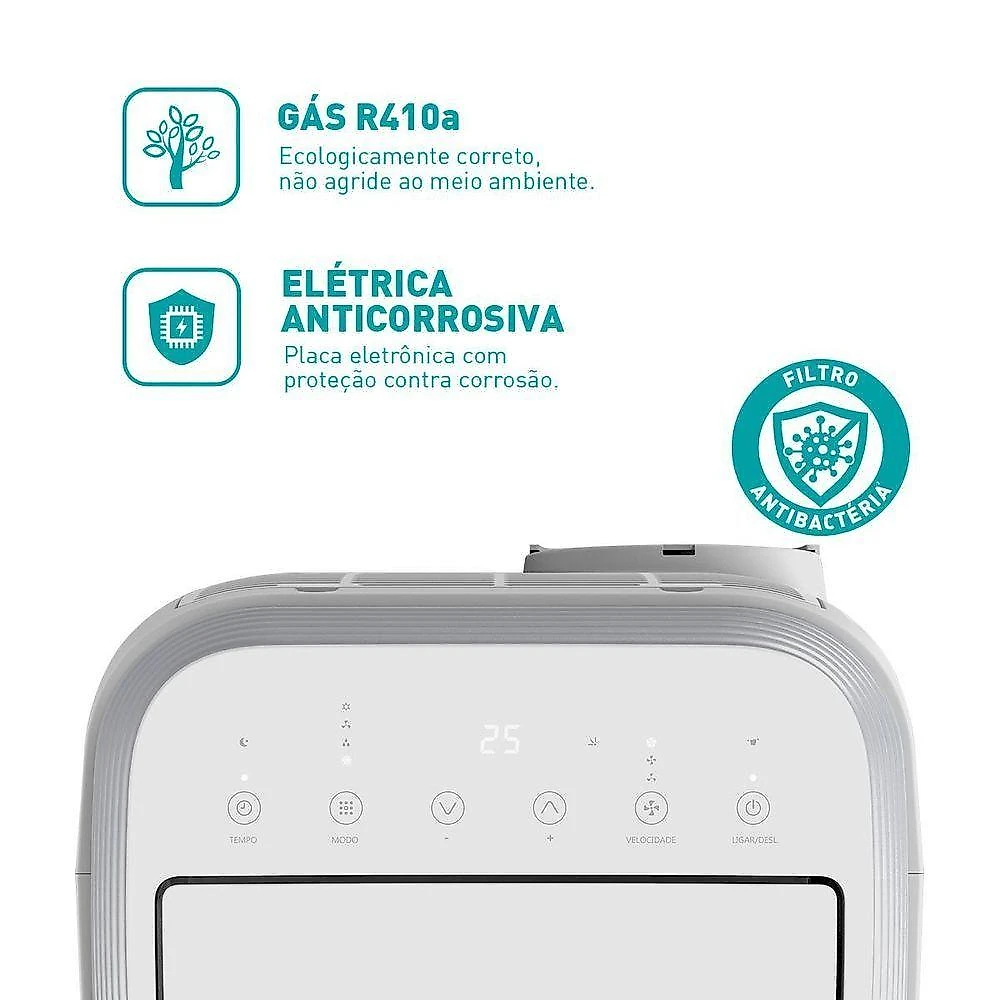 Ar Condicionado Portátil Britânia 12000 BTUS Frio 220V PRIME12F0