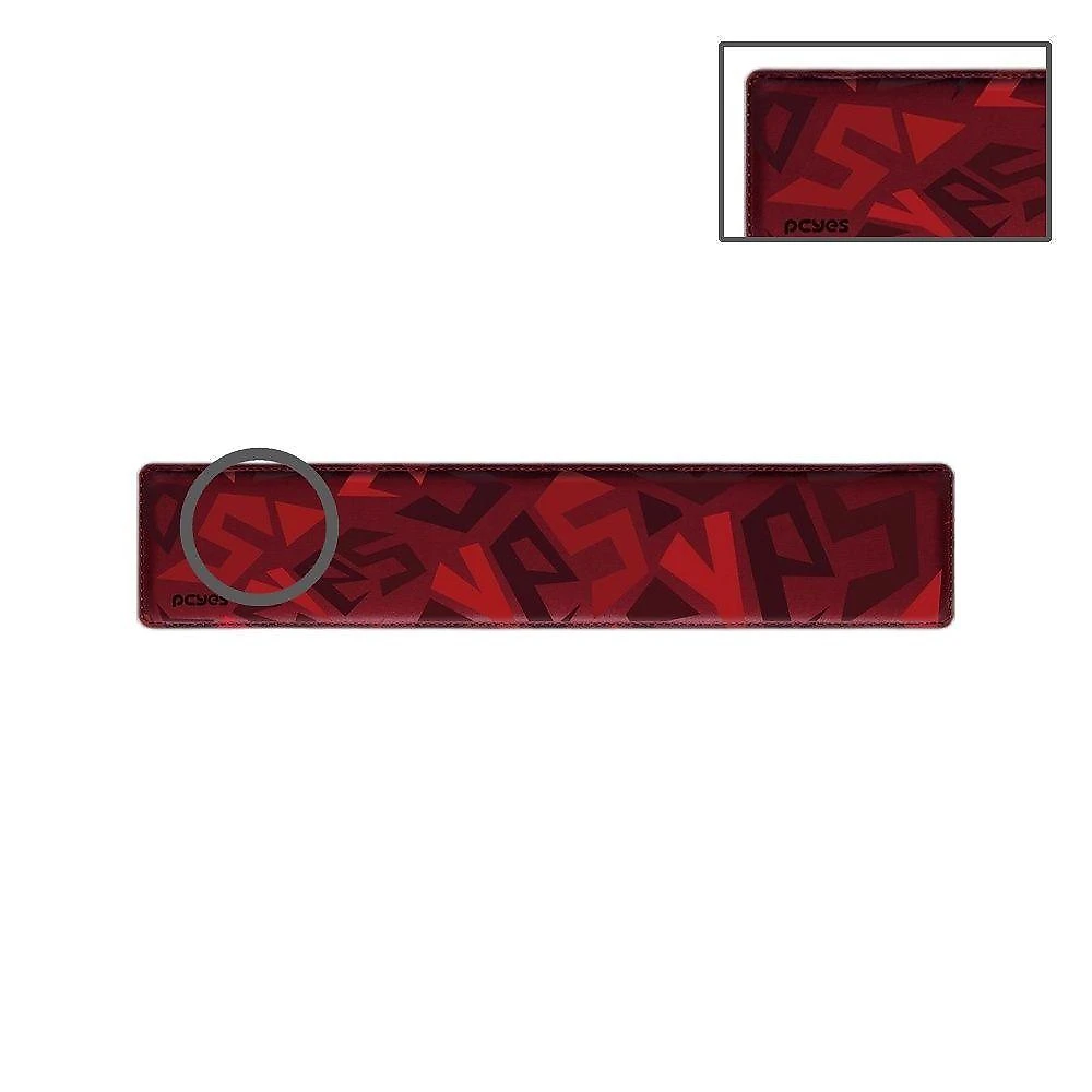 Apoio de Pulso Ergonômico para Teclado Signature Edition Red Magma Pcyes com Interior em Silicone