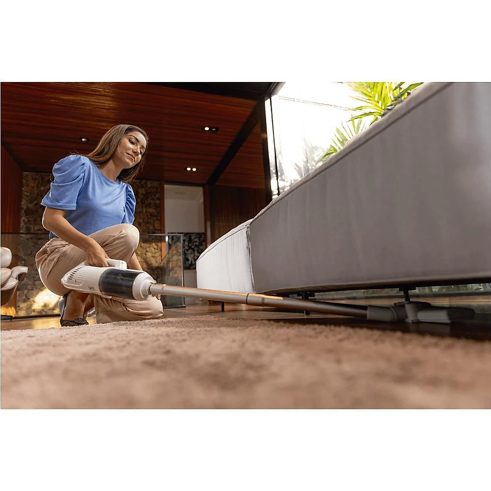 Aspirador de pó vertical 2 em 1 karcher vcl 3 bateria bivolt 80mbar 150w