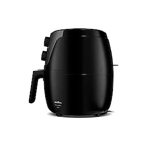 Fritadeira Air Fryer Britânia BFR37 4,2L 1500W Revestimento Dura Mais - Preto 110V