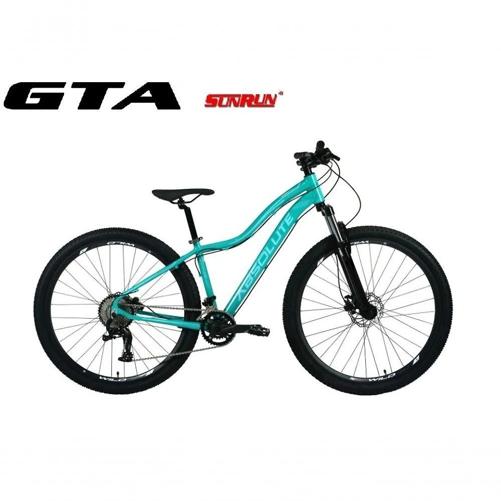 Bicicleta Aro 29 Feminina Absolute Hera Kit 2x9 Gta Sunrun Freio A Disco K7 Garfo C-trava Mtb Verde 15
