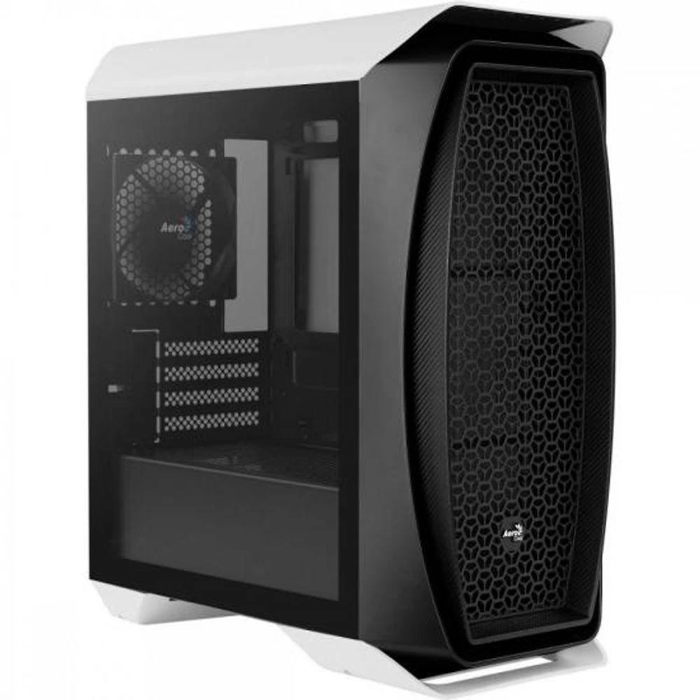 Gabinete Gamer Aero One Mini Mini Tower Micro-ATX e Mini-ITX com Lateral em Vidro Temperado Branco