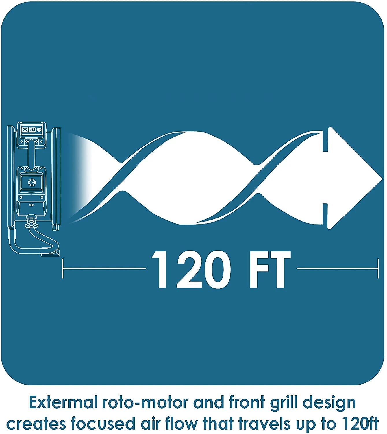 Ventilador de Piso XPOWER FC100 Pro Multifuncional de 30cm de Diâmetro Amarelo 110V