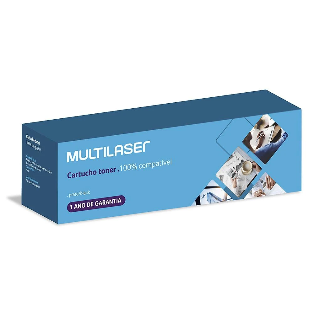 Cartucho toner compatível p/ samsung mod. mlt-d104s multilaser - ct104s