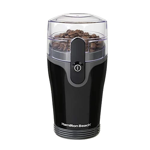Moedor de CaféGrãos Elétrico Hamilton Beach 80335R Silenciosa Com Moedor Lâminas de Aço Inoxidável