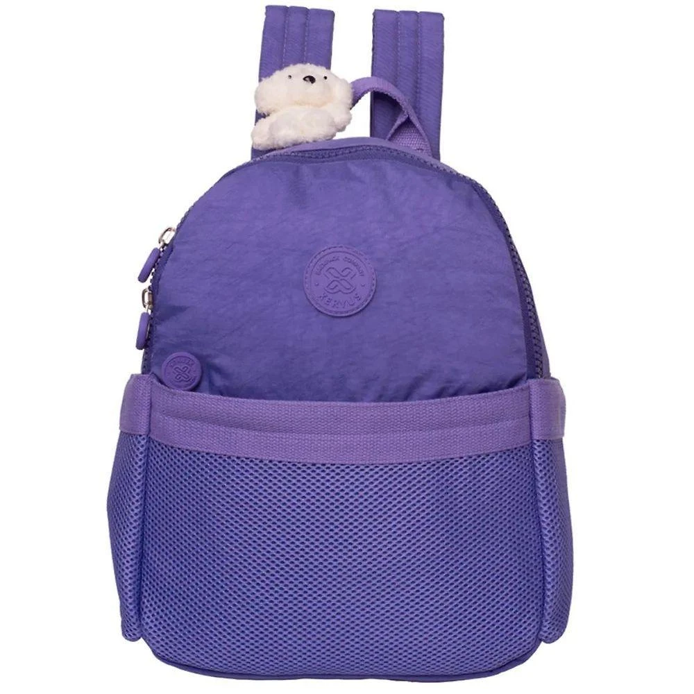 Mochila Xeryus Trendy Crinkle 27x35x13cm Lilás Juvenil
