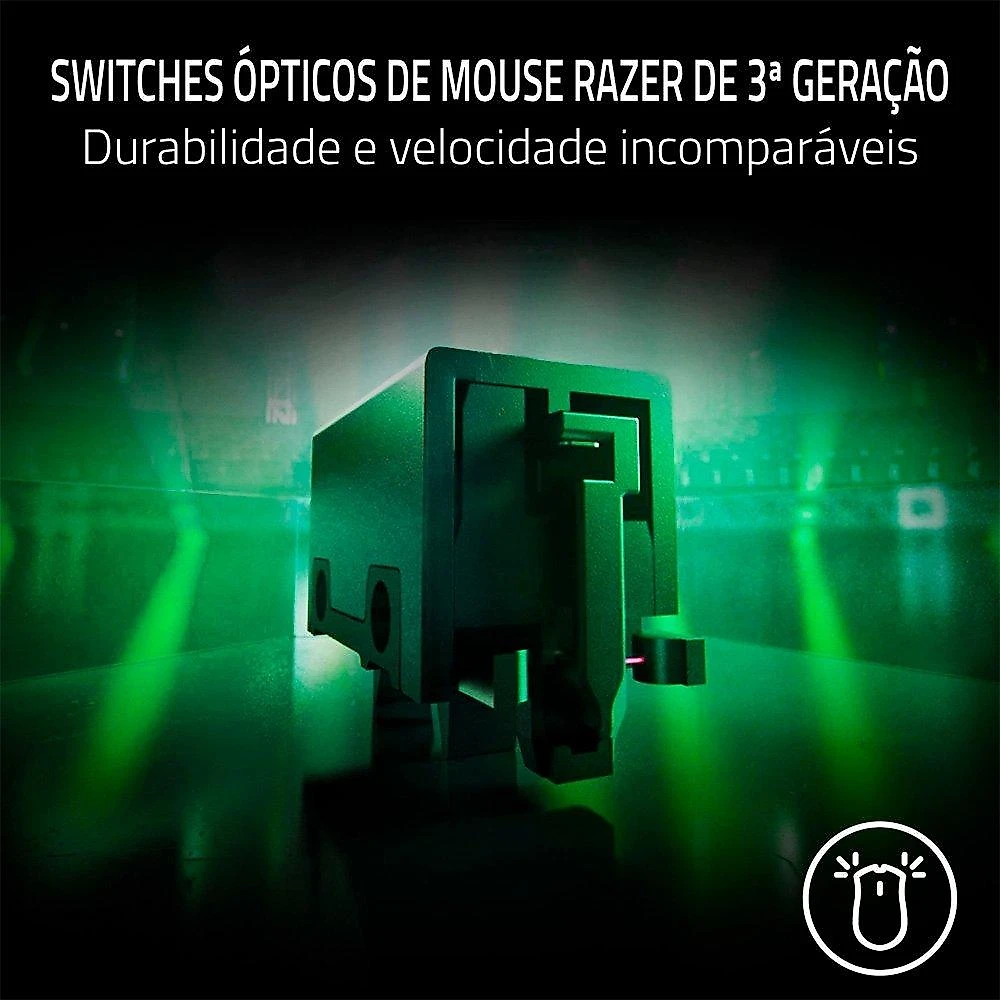 Mouse Gamer Sem Fio Razer Viper V3 Pro, 35000 DPI, Preto - RZ01-05120100-R3U1