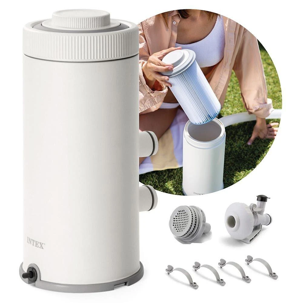 Bomba Filtrante 2.006 L/h Filtro Para Piscina Cartucho Intex 220v