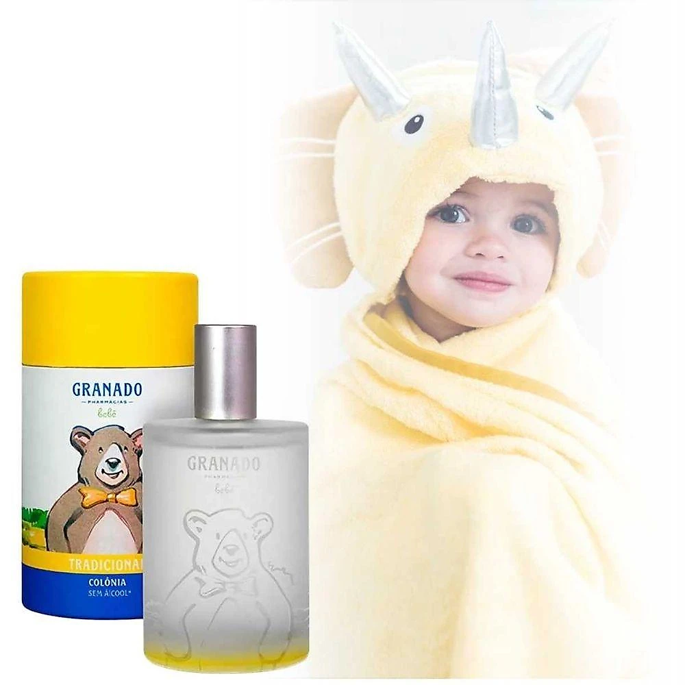 Colônia Infantil Tradicional Fragrância Suave Transparente Granado 100ML