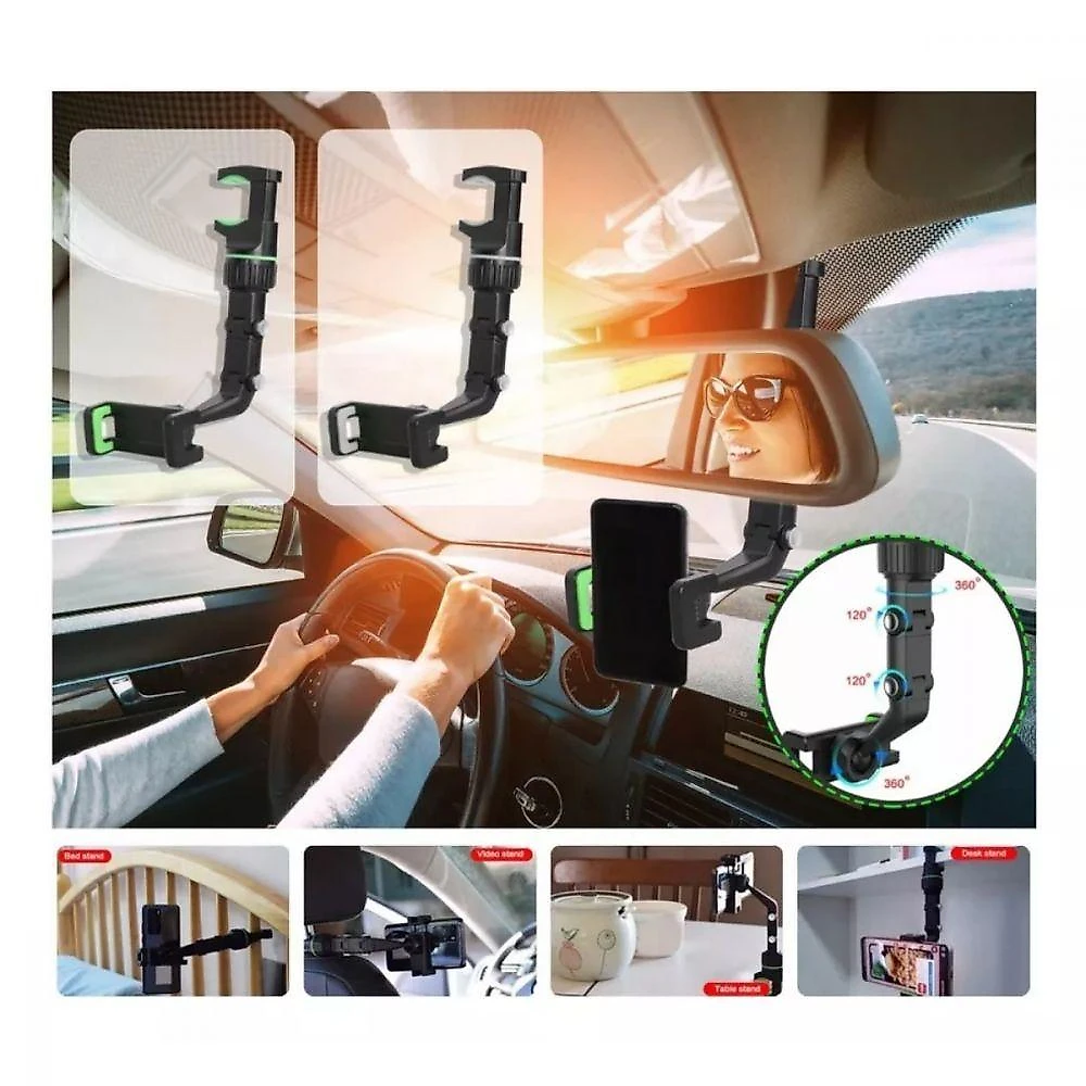 Suporte Celular Carro Mesa Multifuncional 360 Graus