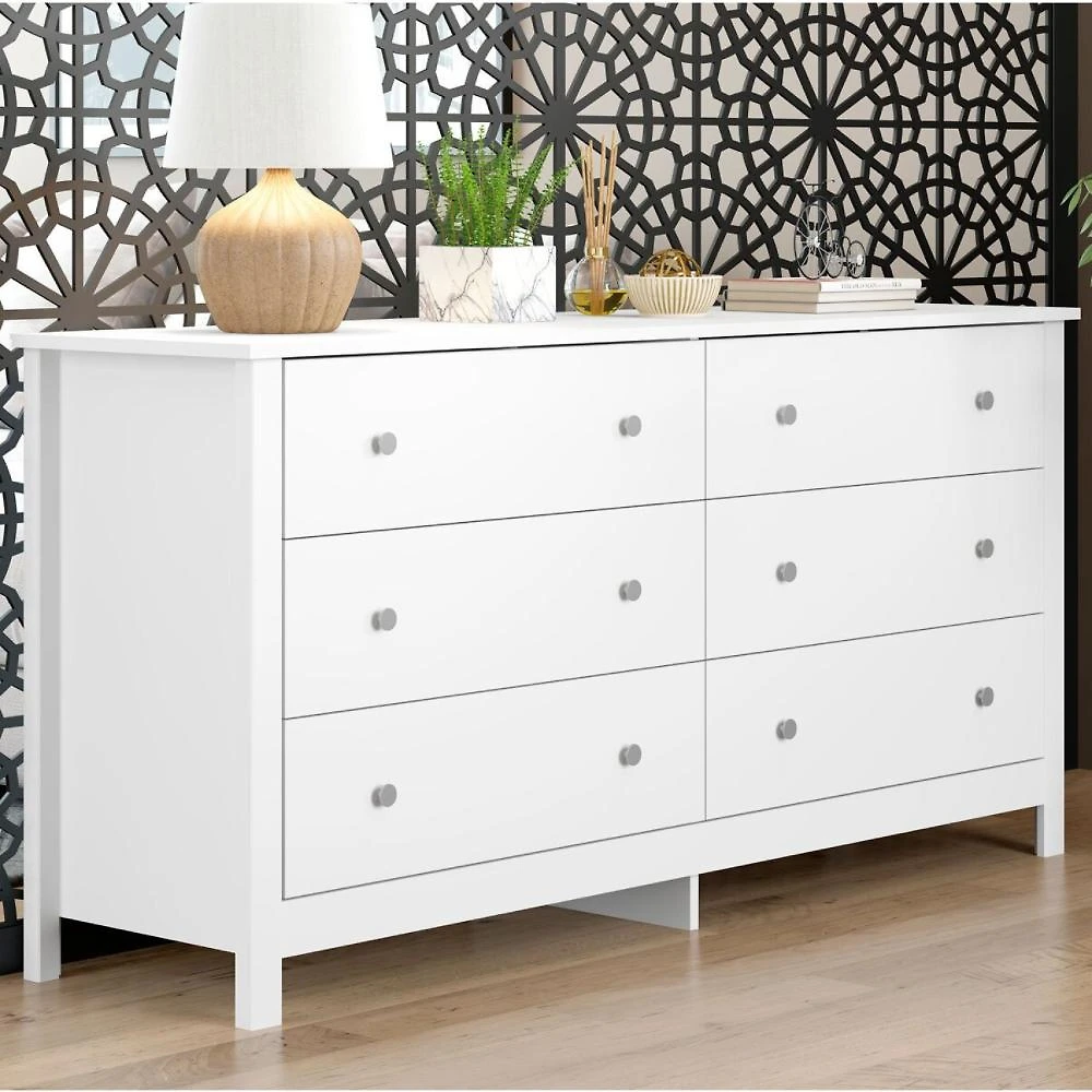 Miniatura Cômoda 6 Gavetas DM-221 Ditália Móveis Branco