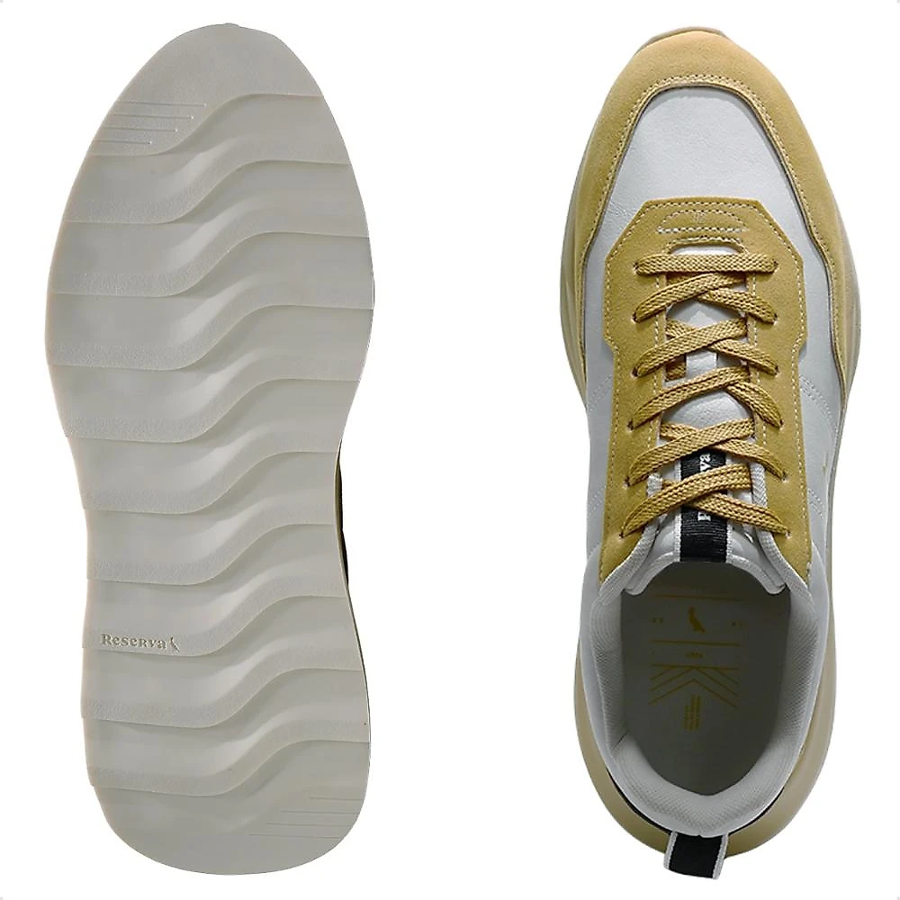 Tênis Reserva Trainer Masculino Branco / Marrom - 38