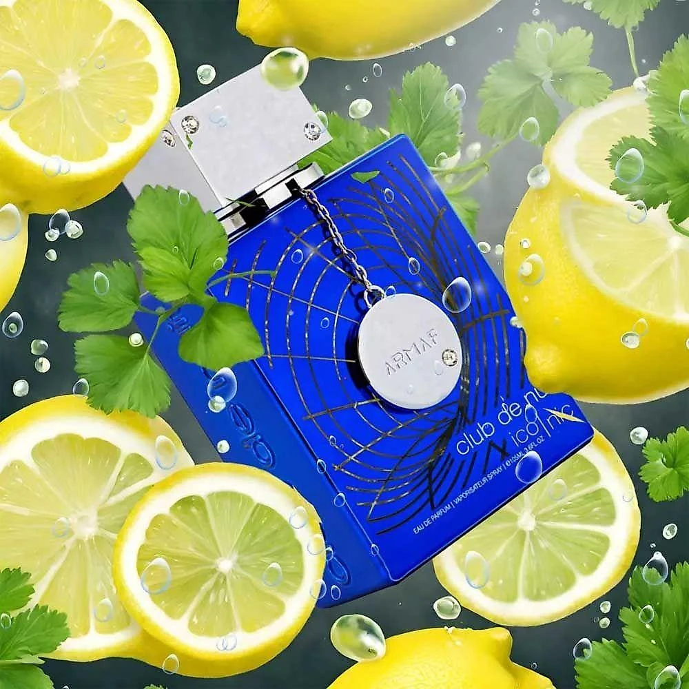 Perfume Club De Nuit Blue Iconic Armaf Edp Masculino 100ml