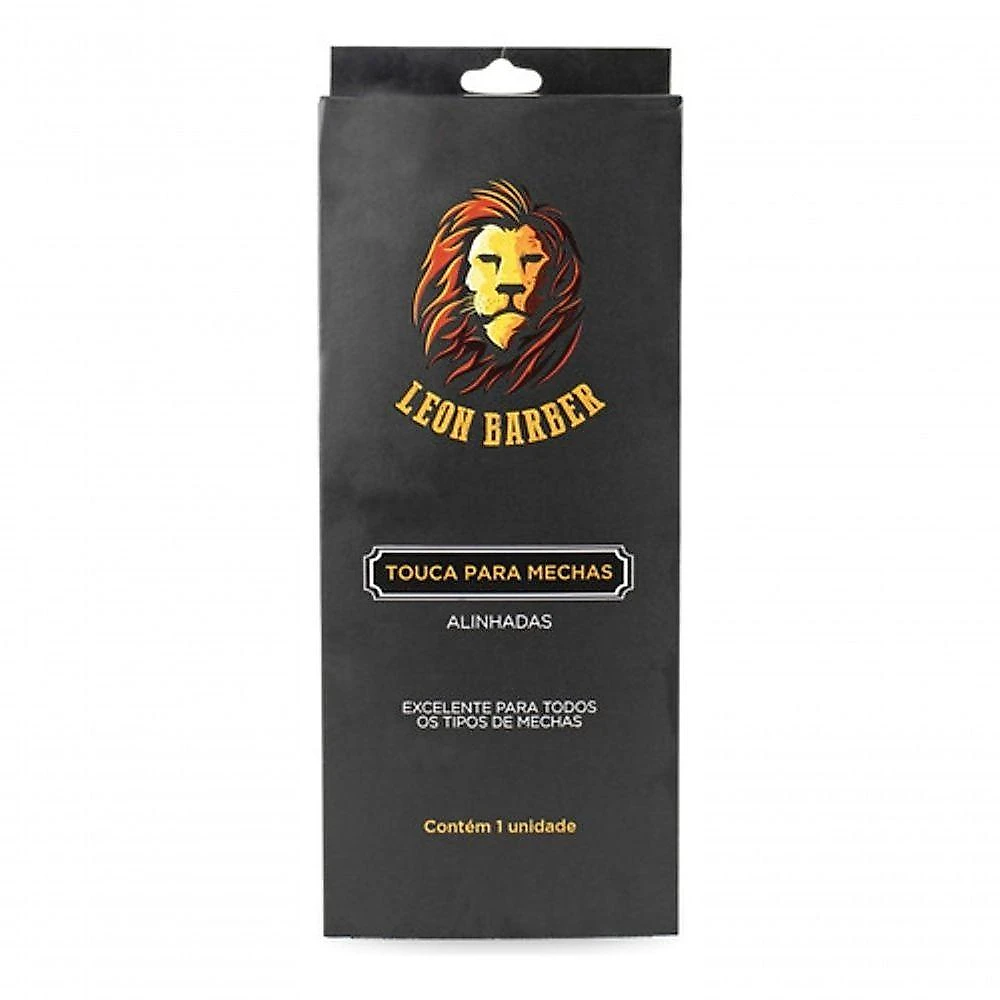 Touca para Reflexos Caroço Siliconada Alinhamento Perfeito Transparente Léon Denis 50ML