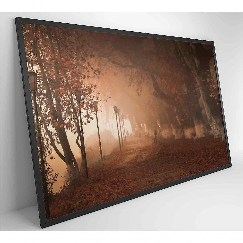Quadro Bosque 90x60 Cm Tecido Canvas