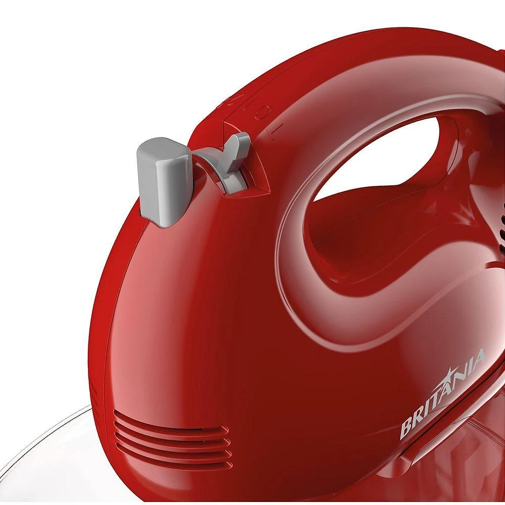Miniatura Batedeira Britânia Perola 550 Cristal Duo Turbo 2 Tigelas 500W 220V
