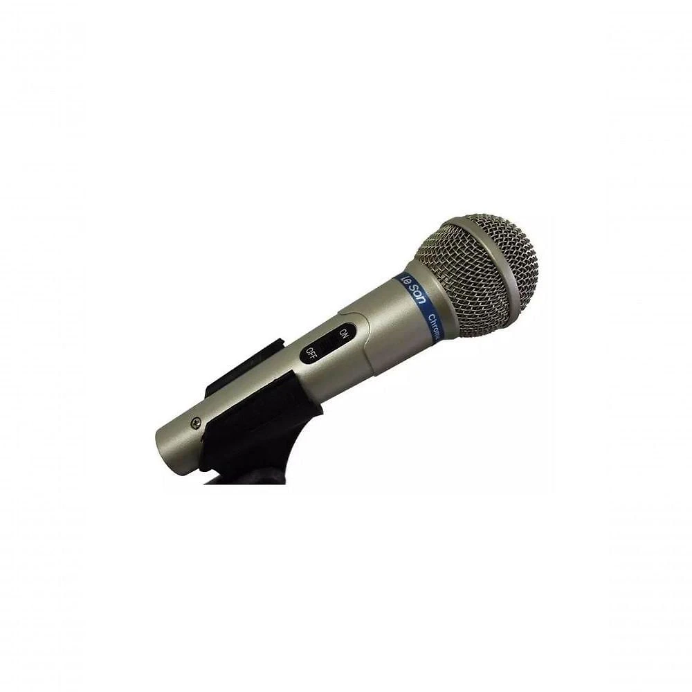 Microfone Leson Mc-200 Dinamico Champanhe
