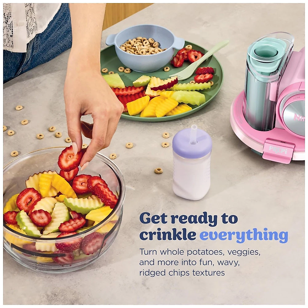 Ninja PREPi 5-in-1 Prep Store System. Crinkle. Slice. Shred. PN301BK1 Black