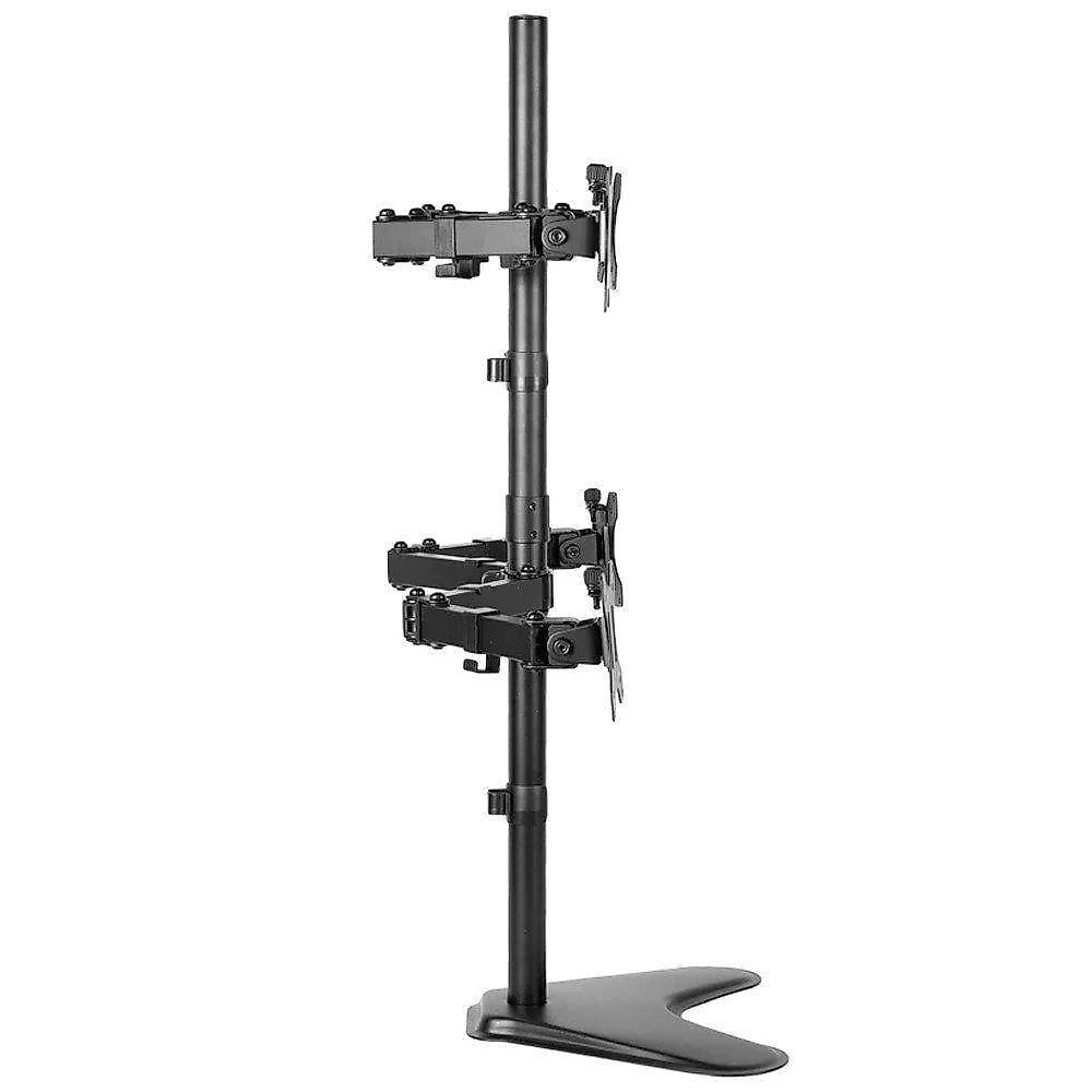 Suporte Articulado 4 Monitores Com Base V48n Central Suportes