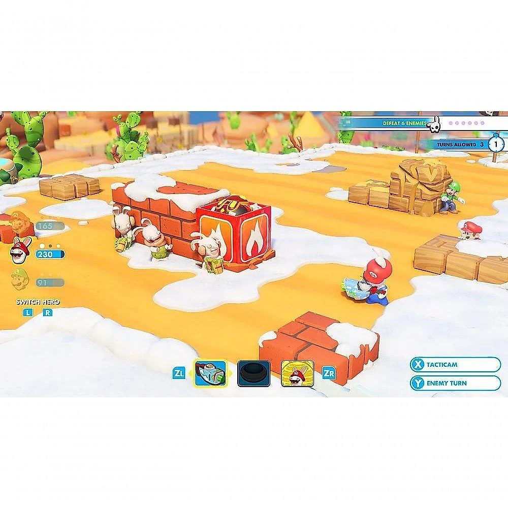 Jogo Mario+rabbids Kingdom Battle (code Box) - Switch, (oled Model), Nintendo Lite All Video Games