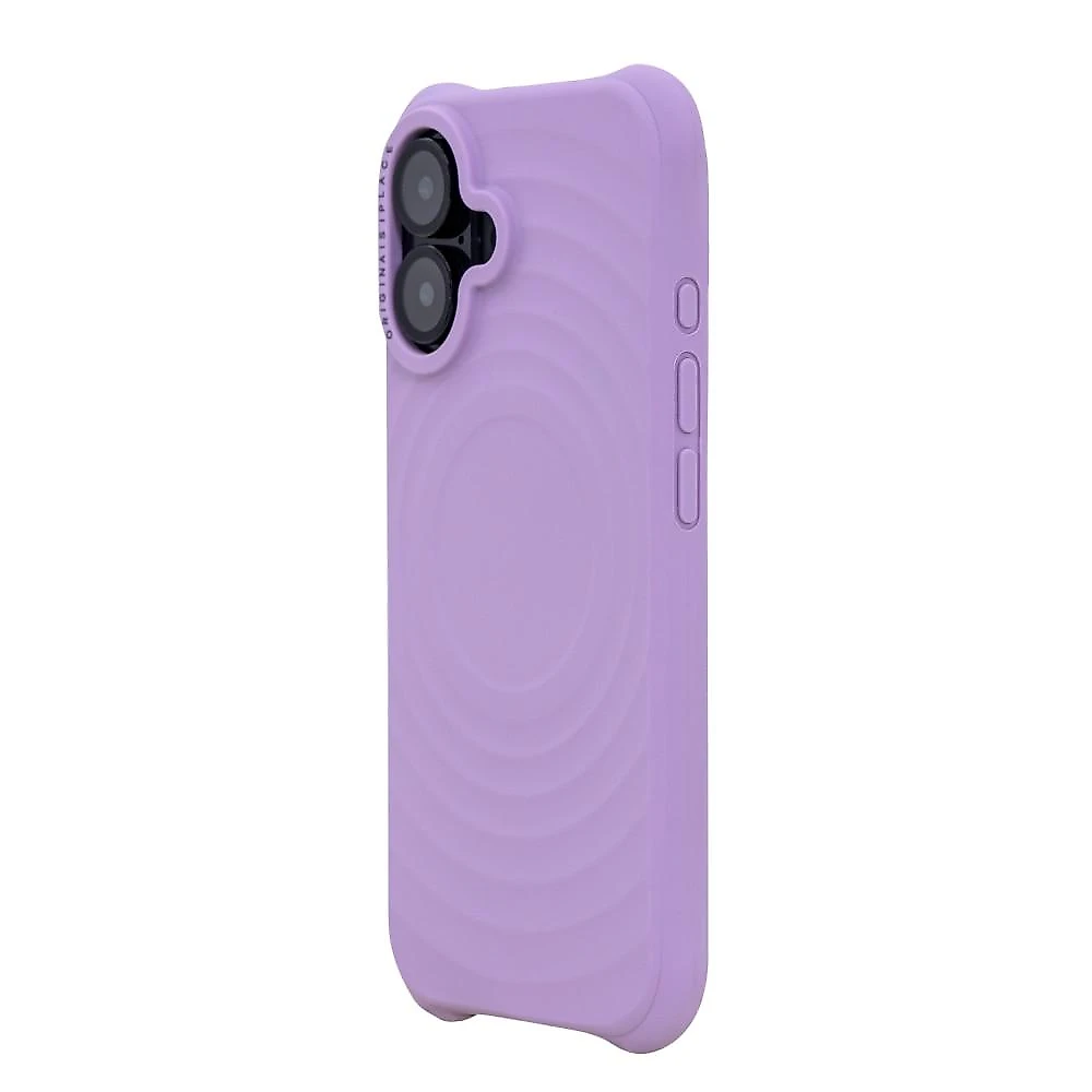 Capa iPhone 16 Originais iPlace, Drop Lilás