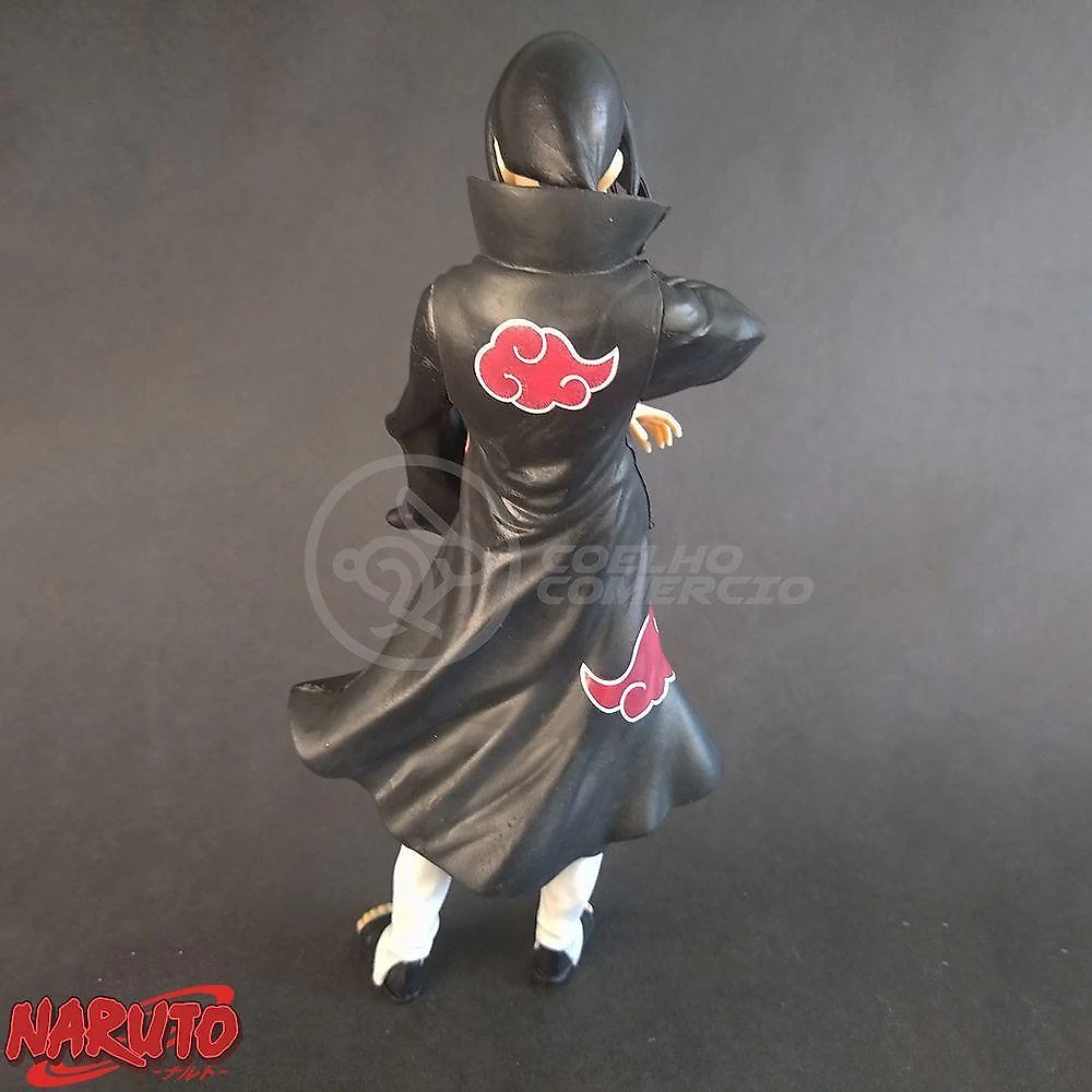 Brinquedo Action Figure Itachi Uchiha Akatsuki 18Cm Colecionável Universo Shippuden Ninja Ultimate