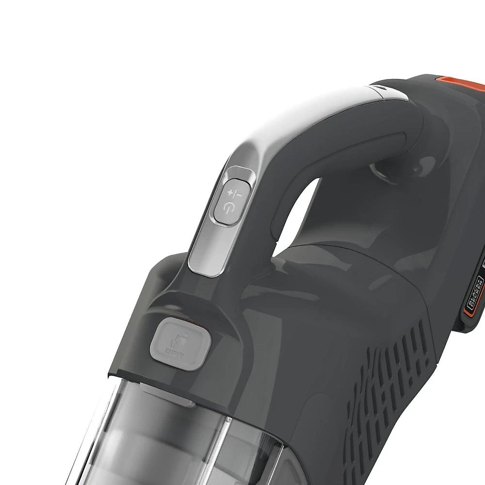 Aspirador de pó vertical e portátil sem fio black+decker bhfea18d1-br 20v preto e cinza bivolt