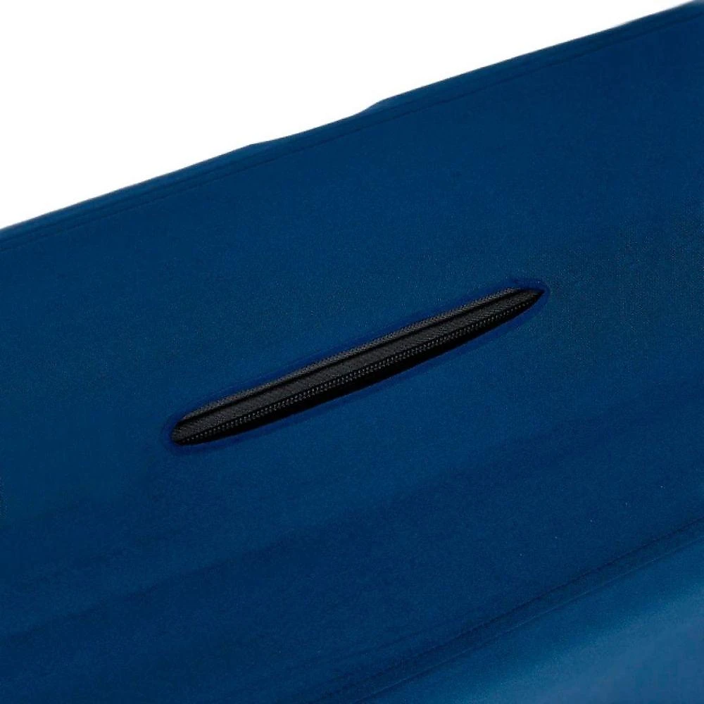 Capa de Mala Azul Viabag Reforçada Tecido Base poliester-elastano Tamanho Grande Azul 82CM