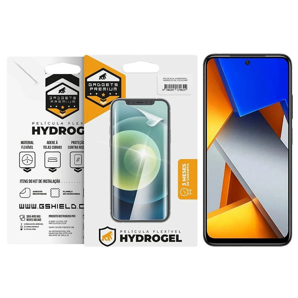 Película para Xiaomi Poco M4 Pro - Hydrogel Gamer Fosca - Gshield
